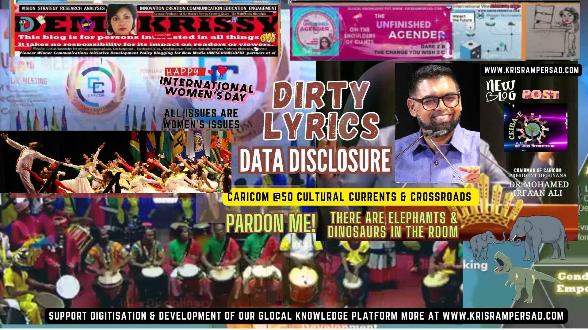 It leads into discussion the quest for data transparency in governance and the way forward