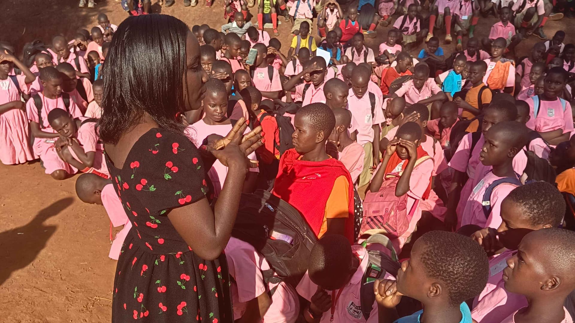 Sharing with primary school students thee need to love, support and encourage fellow learners with mental disabilities. 
