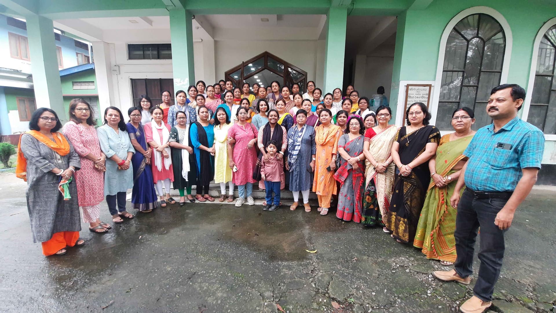 Meeting with the District Social welfare team officers in Dibrugarh