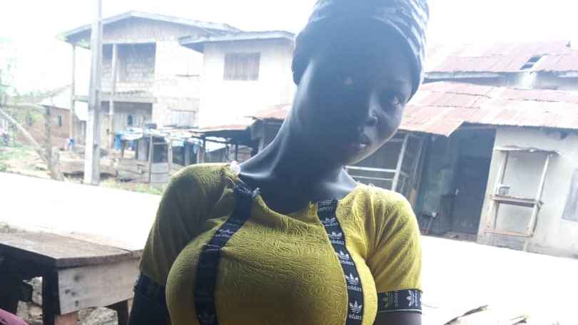She was rescued at the age of 17 years and already addicted to sex and abortion