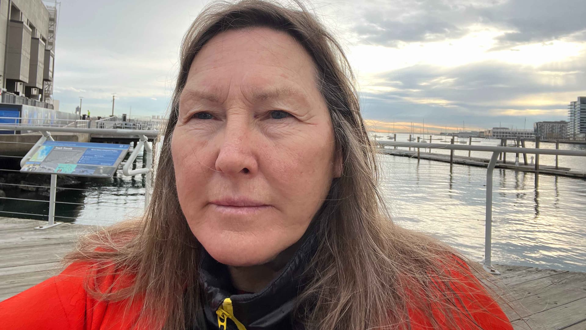 Kat HAber reflecting HERSTORY