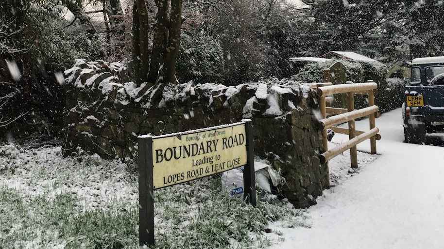boundary road